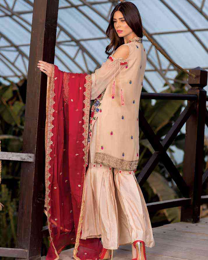 CREAM DREAM (Chantilly Chiffon – 3 Piece)