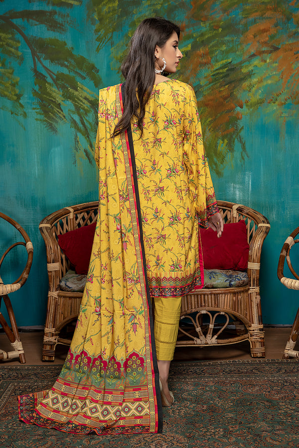 Daisy - Digital Printed Linen